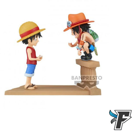 Bandai - Banpresto - One Piece Log Stories - Monkey d. Luffy Portgas D. Ace