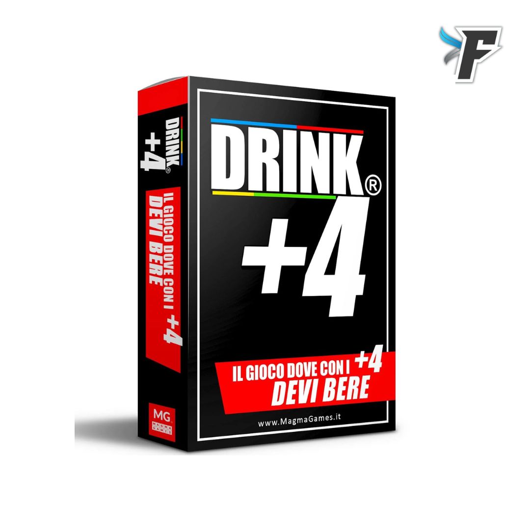 Drink +4 - Il Gioco Alcolico che Trasforma le Serate in Feste Epiche!